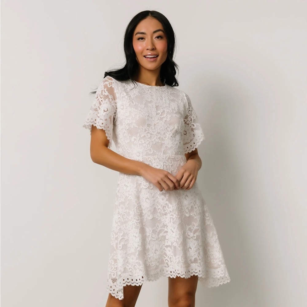 Baltic Born Aasha Lace Short Dress Size Medium